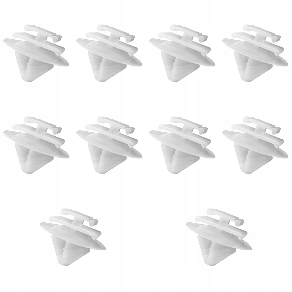 фото №1, 10x кліпса накладки двері крила peugeot 206 207