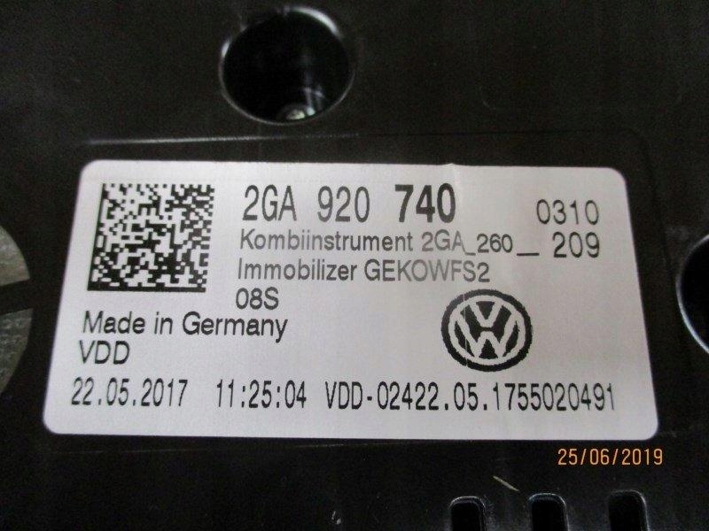 фото №2, Лічильник 2ga, vw t-roc, 2ga920740, 2.0 tsi, 2017