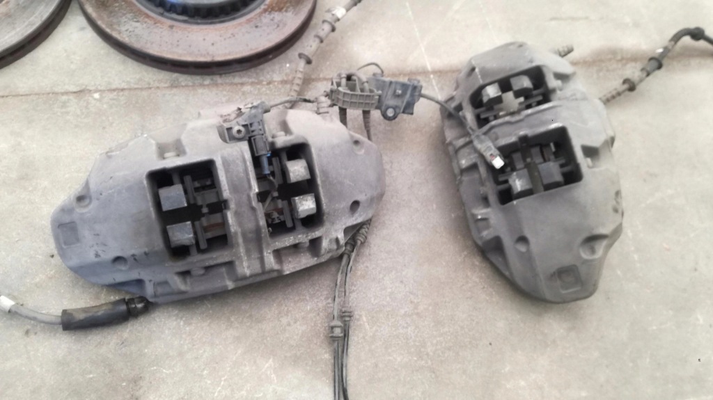 фото №3, Mercedes w223 гальма супорт гальмівні диски гальмівні колодки