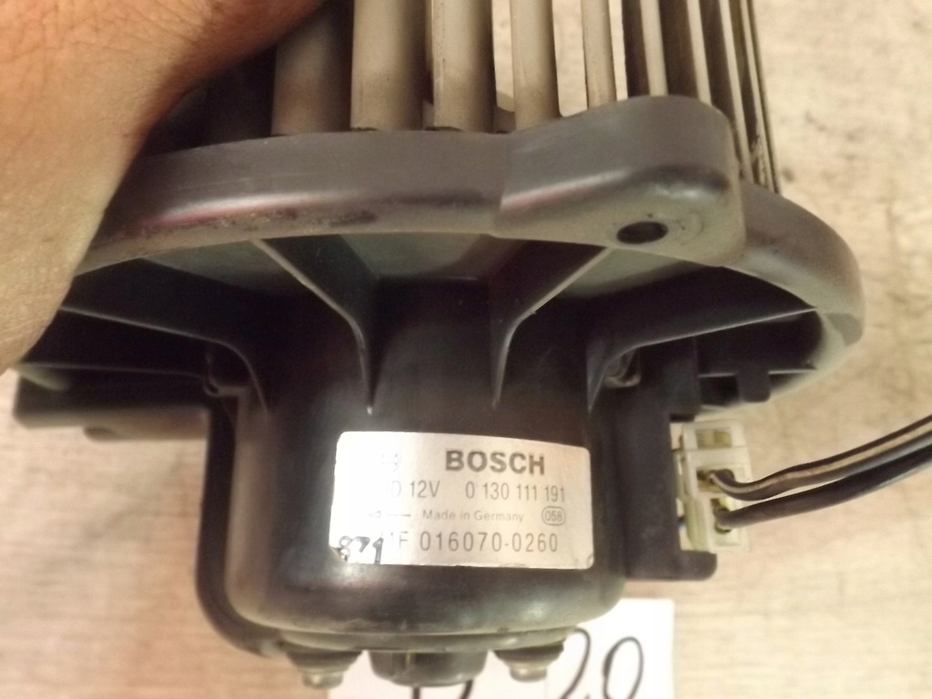 фото №2, Воздуходувка обдув вентилятор mitsubishi space star 0130111091