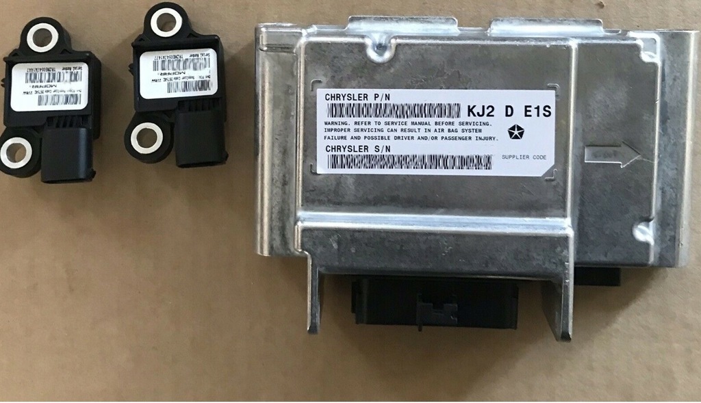 фото №1, Модуль подушка безопасности centrala+ датчики jeep liberty kj