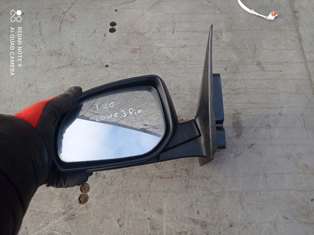 фото №1, Зеркало левая hyundai i20 3pin 08- europa