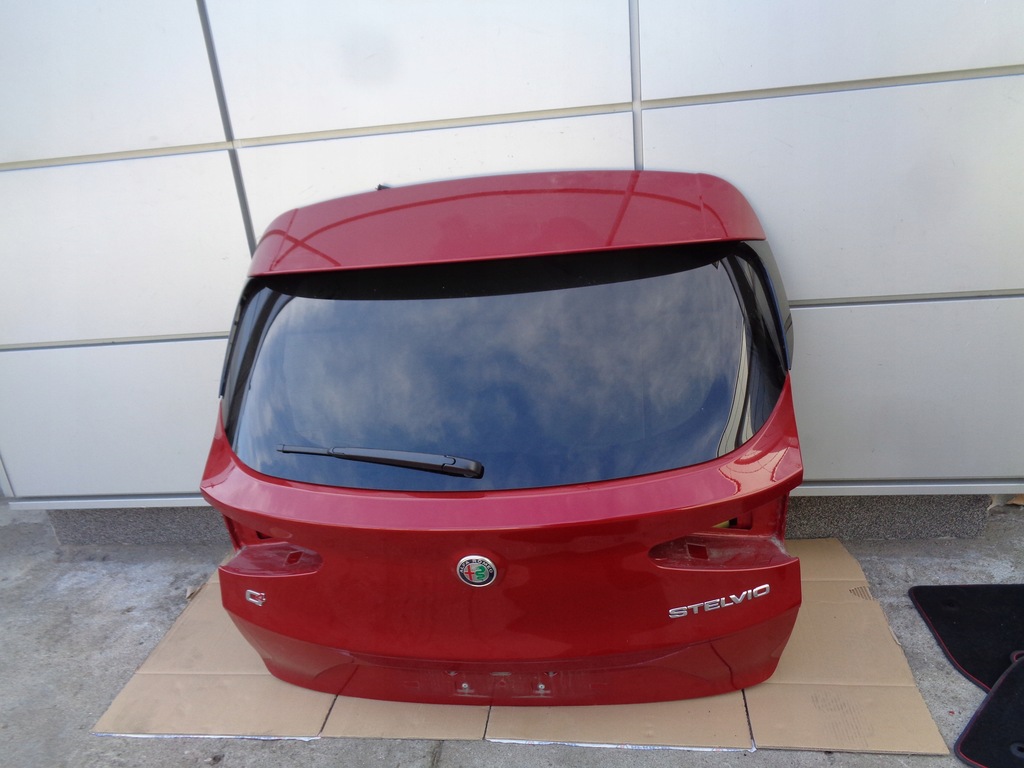 фото №3, Alfa romeo stelvio крышка багажника задняя комплектная