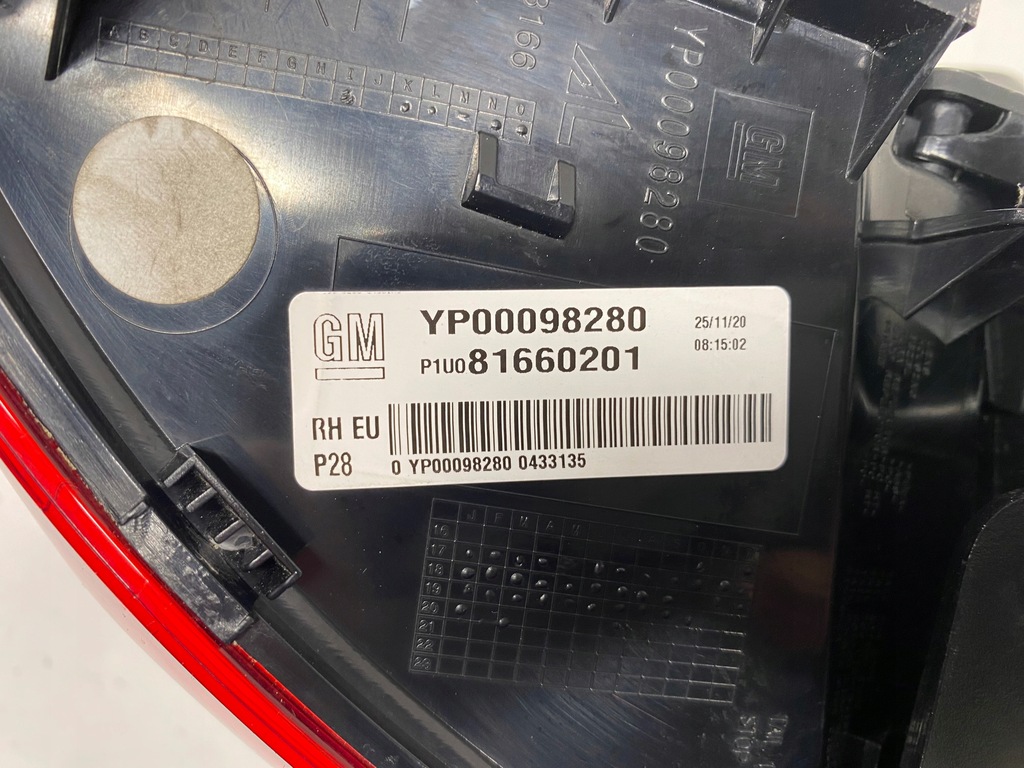 фото №8, Лампа права задня задня led opel grandland x 2016-