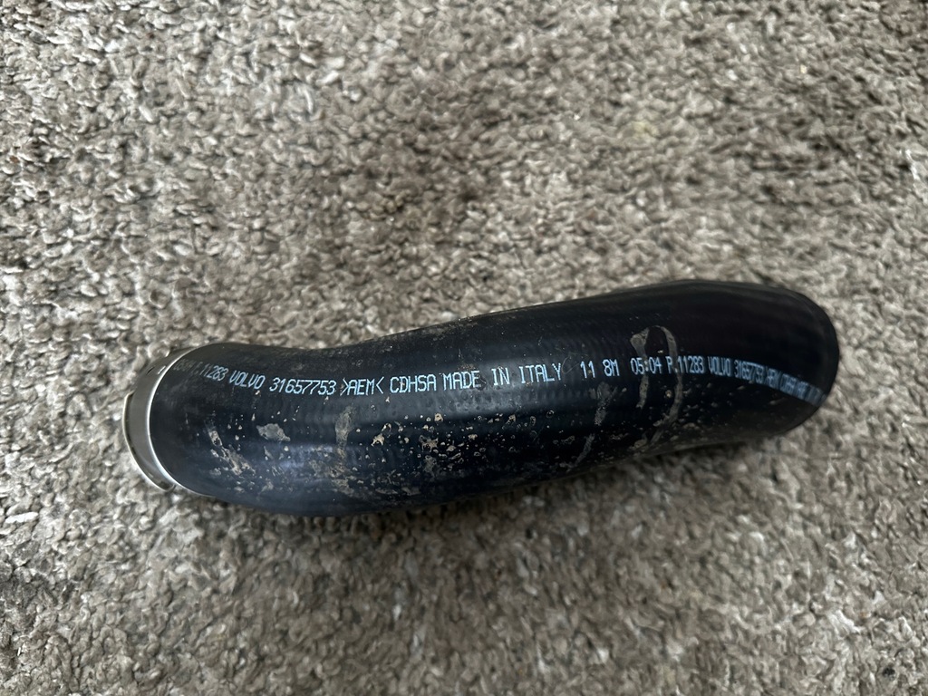 фото №5, Volvo xc60 ii труба интеркулер турбины 31686412 31657753
