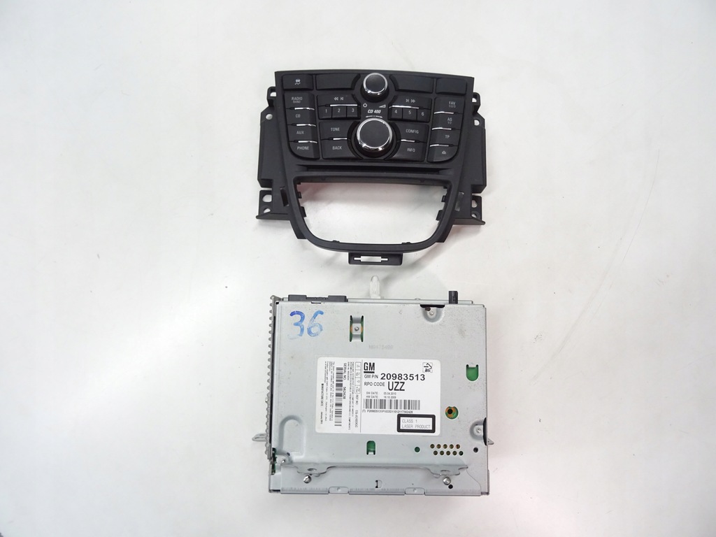 фото №1, Opel meriva b радио радиопроигрыватель панель комплект