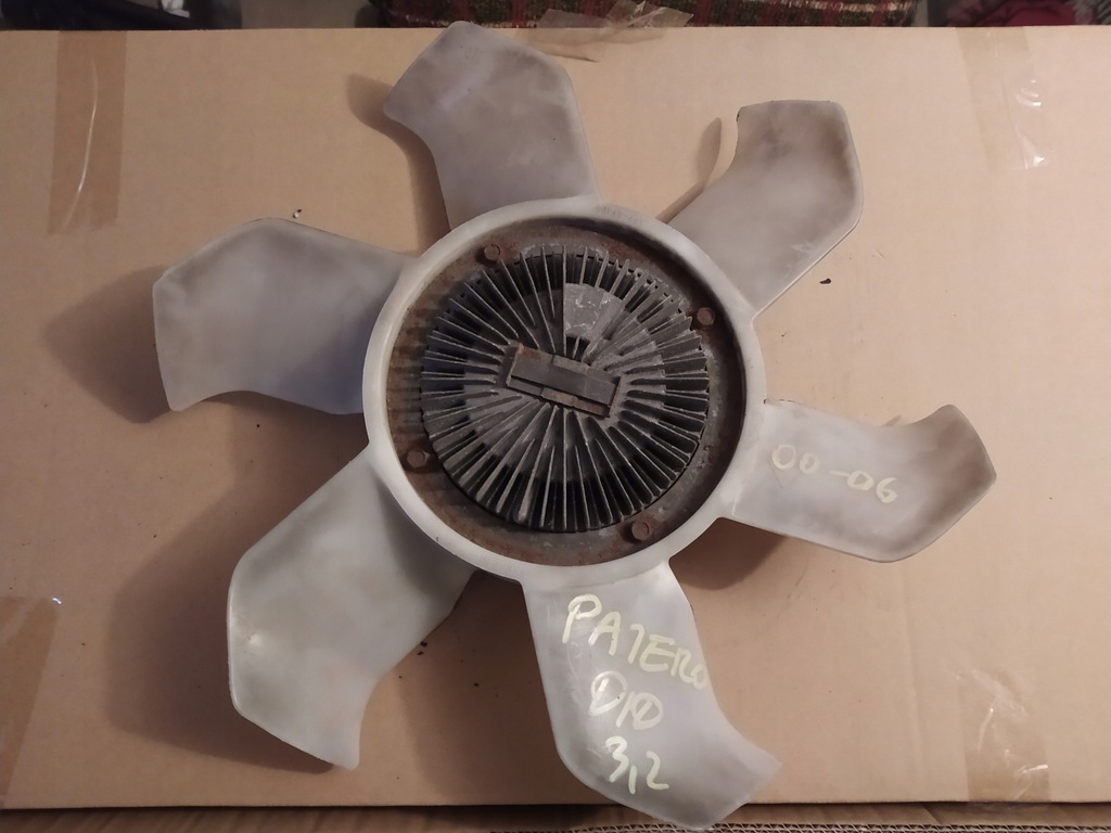 фото №1, Pajero 3 3,2did 00-06 вискомуфта вентилятор