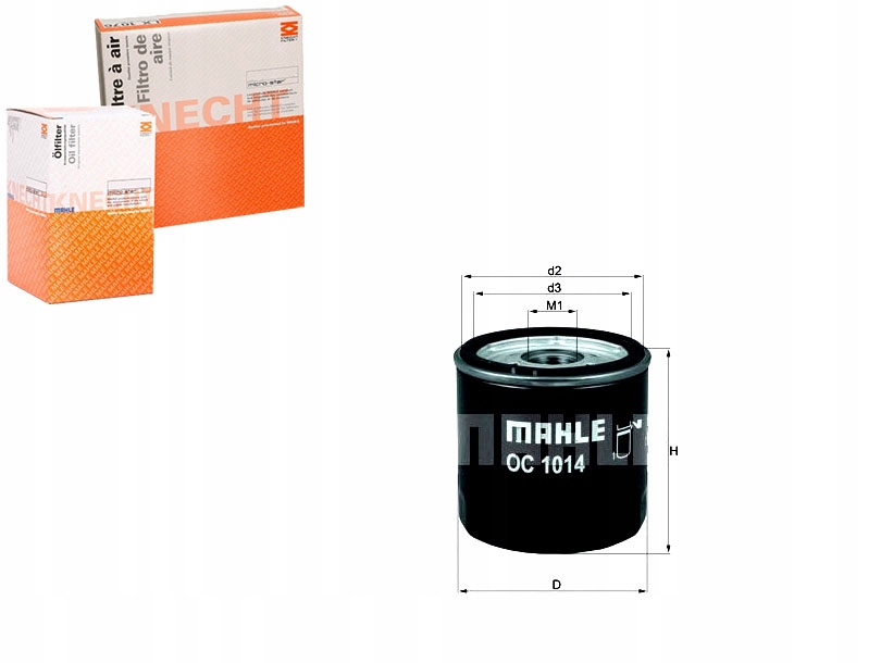 фото №1, Knecht фильтр масла volvo c30 s40 ii s60 ii s80 ii