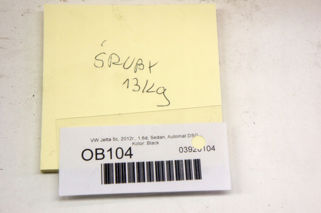 фото №7, Ob104 vw jetta vi 5c болти гайки прокладки 13kg