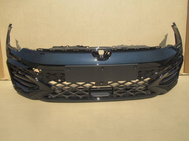 фото №1, Бампер перед передний 4pdc vw golf 8 viii r-line lift w цвет lc9x новый