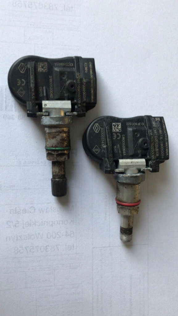 фото №1, Датчик давления шин renault 407000003r