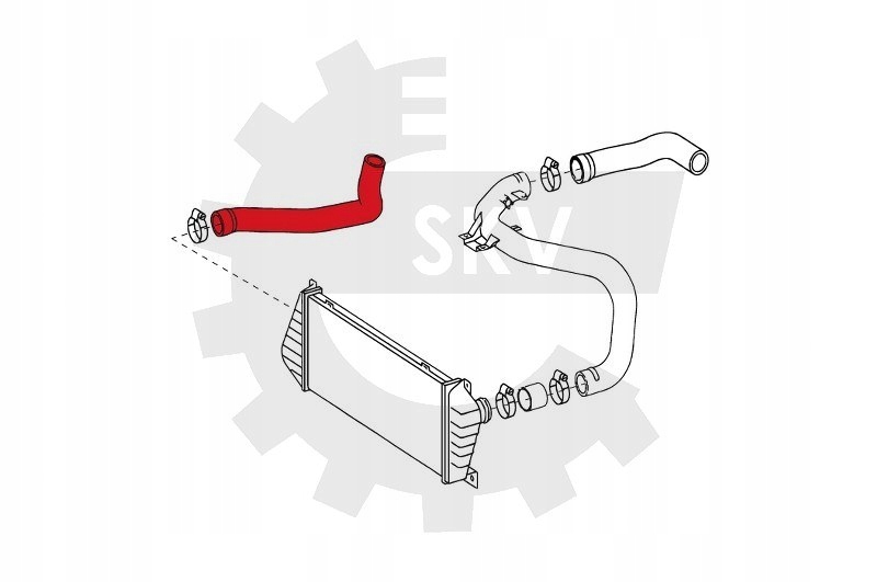 Шланг турбины mercedes sprinter 9015281882 Цена