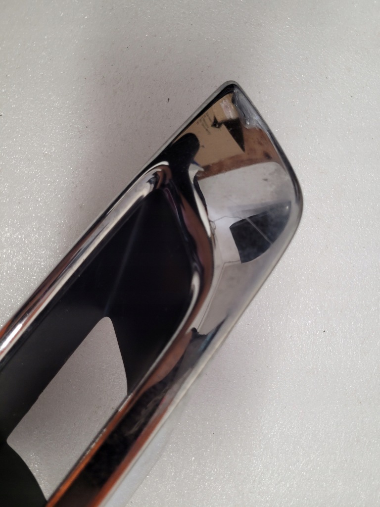 фото №7, Toyota hilux vii 7 хром заглушка решётка радиатора решётка рамка противотуманной фары левая oem