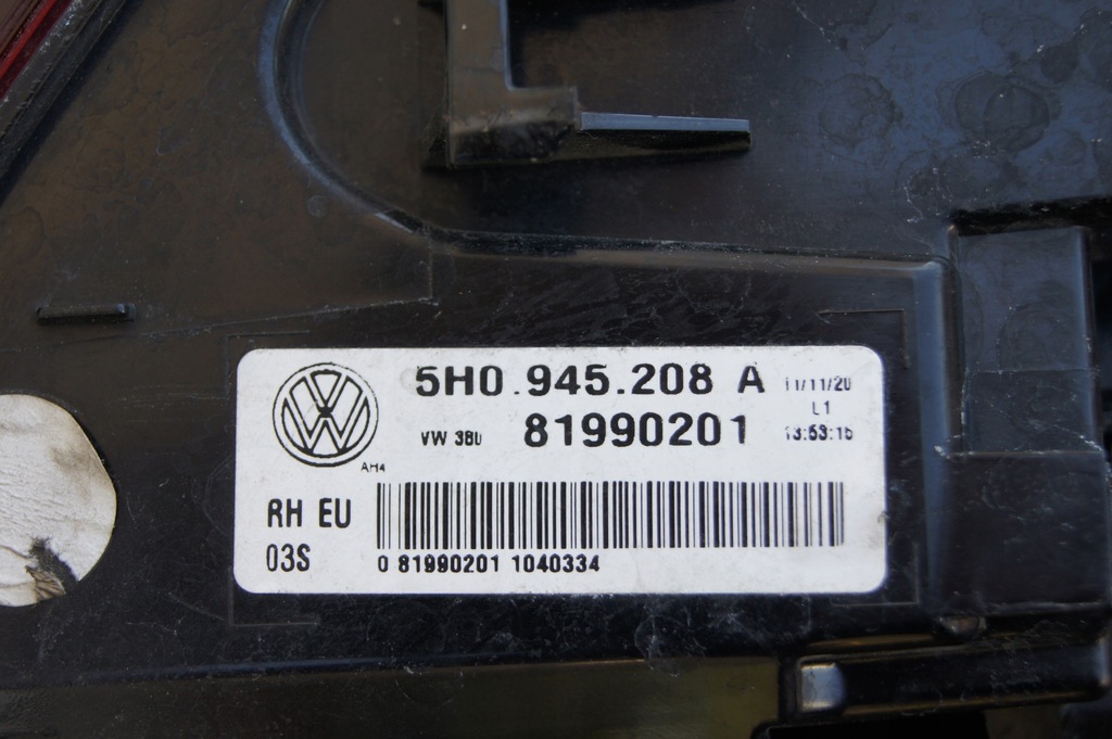 фото №6, Лампа vw golf viii 8 iq light правая идеальное состояние