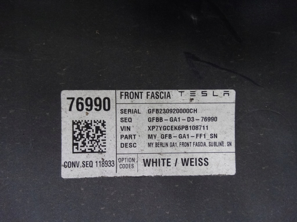 Tesla model y 2020- бампер передний 1493745-00-a оригинальный Цена