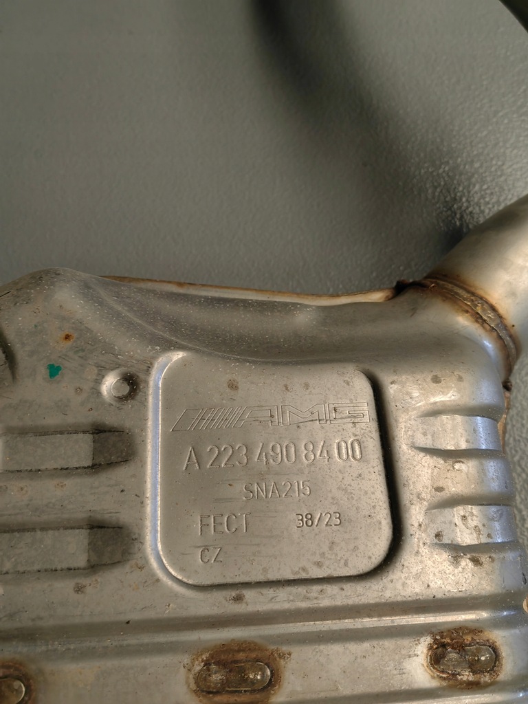 фото №7, Выхлоп система выпускной mercedes s63 amg w223