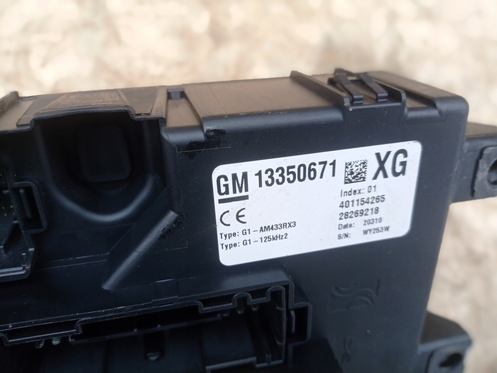фото №3, Модуль bsi opel corsa d 13350671xg