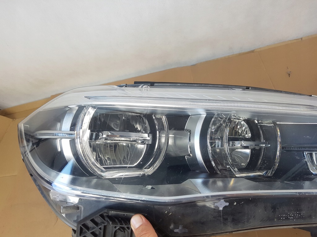 фото №7, Лампи kompletny адаптивний led ліва права bmw x6 x5 f15 f16 7410683 7410684