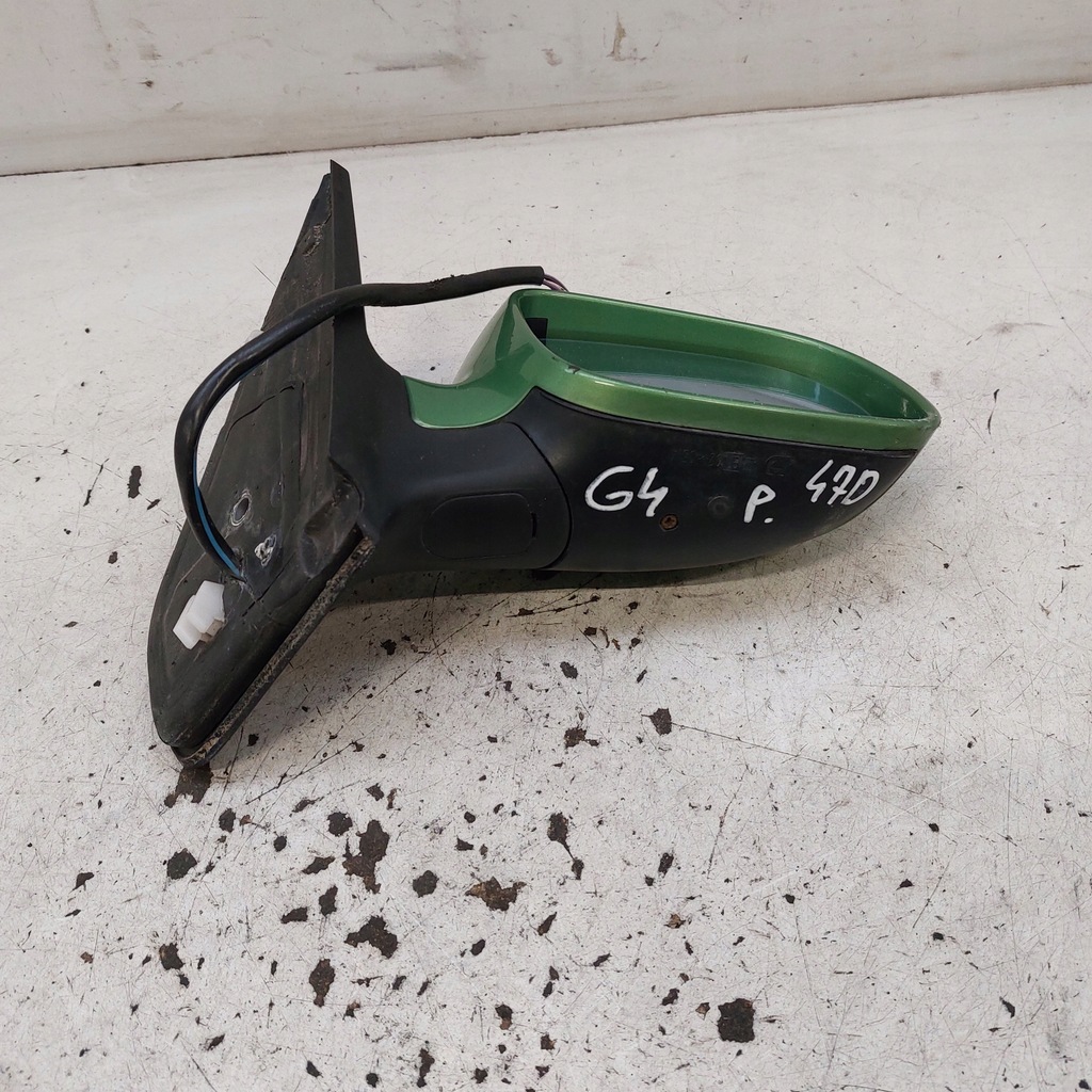 фото №12, Volkswagen golf iv 4 зеркало правое 5pin зелёные