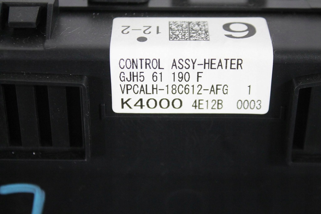 фото №6, Панель кондиционера кондиционер mazda 6 gj 12-