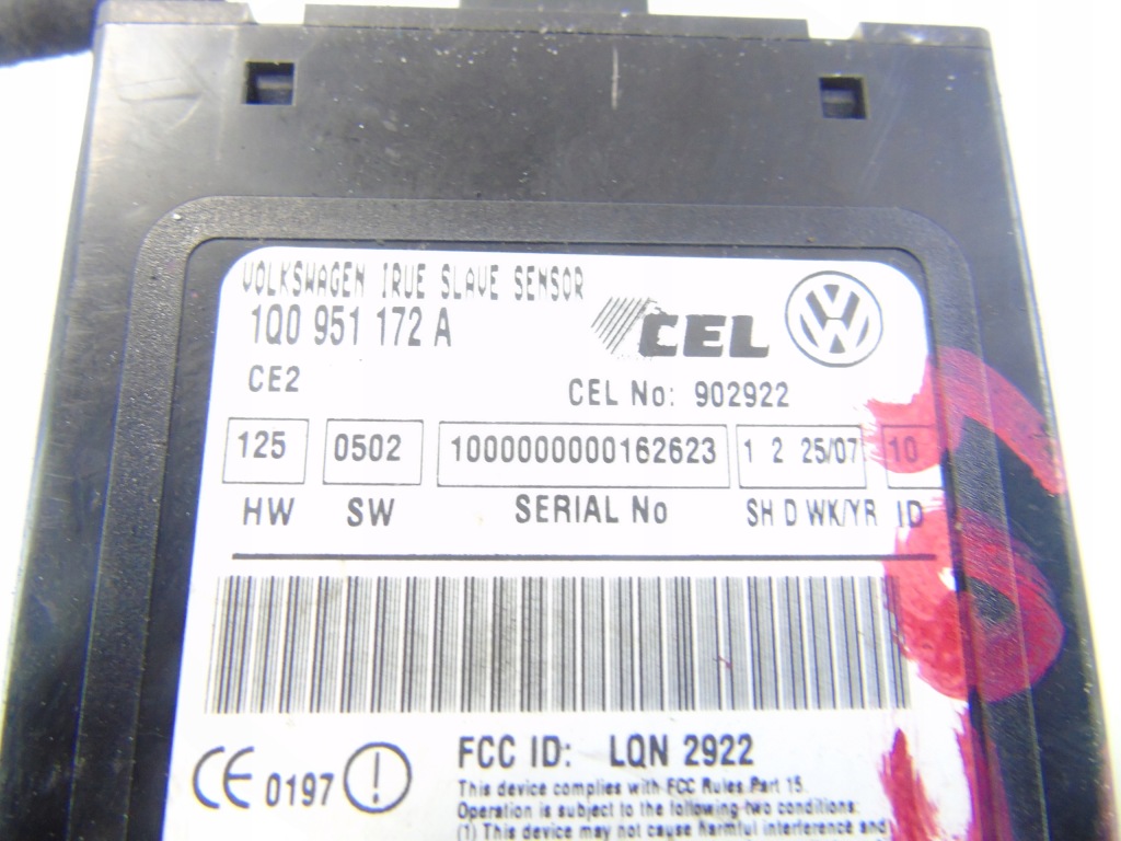 фото №3, Блок керування модуль радара vw eos 1q0951172a