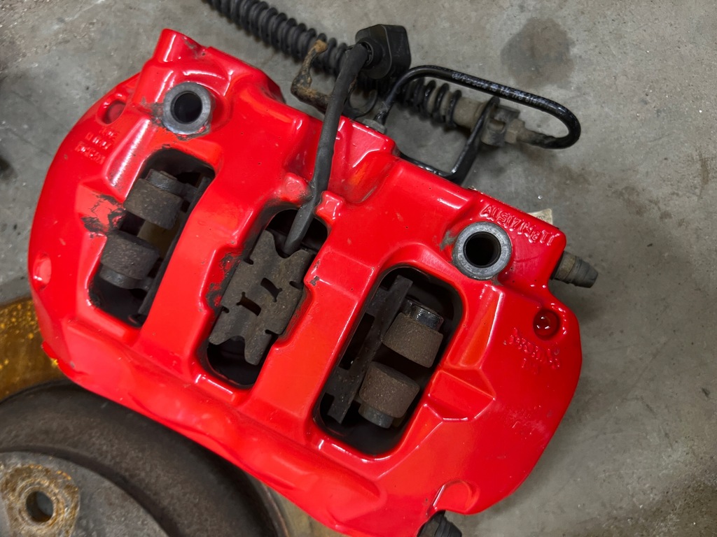 фото №8, Комплект гальмівні диски гальма супорти porsche cayenne ii 7p5 gts 4.8 v8 b brembo