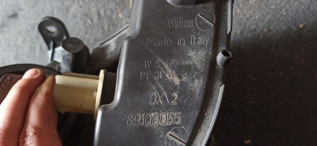 фото №12, 89100055 лампа перед правая opel zafira i a