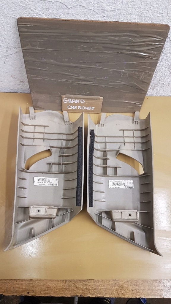 фото №2, Пластик защита стойка задняя пара grand cherokee wk