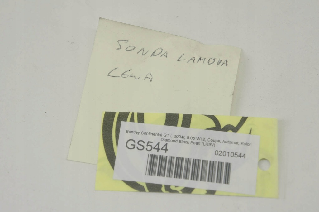 фото №6, Gs544 bentley continental gt i w12 датчик лямбда-зонд