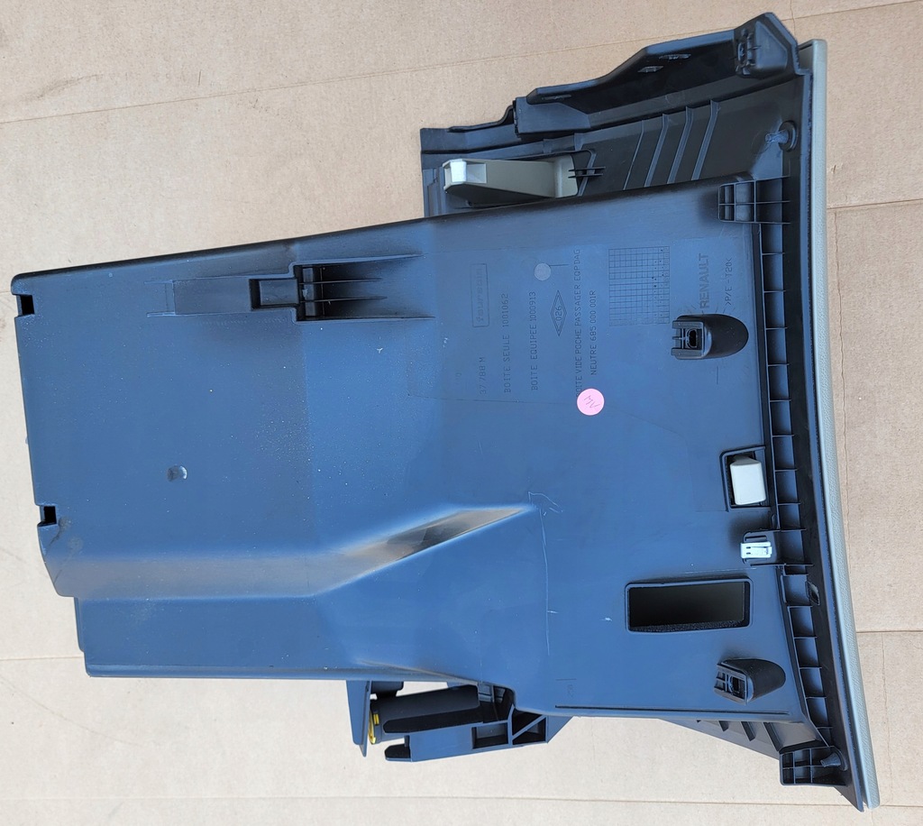 фото №8, Бардачок пасажира з панелі правий renault laguna iii оригінальний номер europa 685000001r оригінальний номер