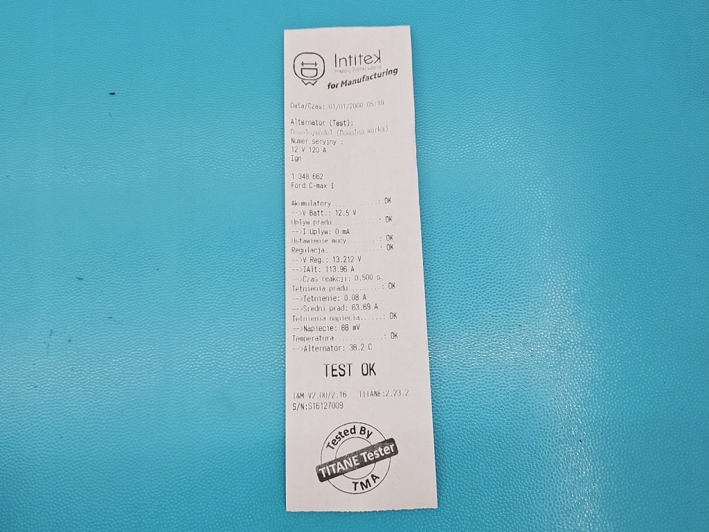 Test генератор ford focus c-max 1 mk1 1.8 16v Киев