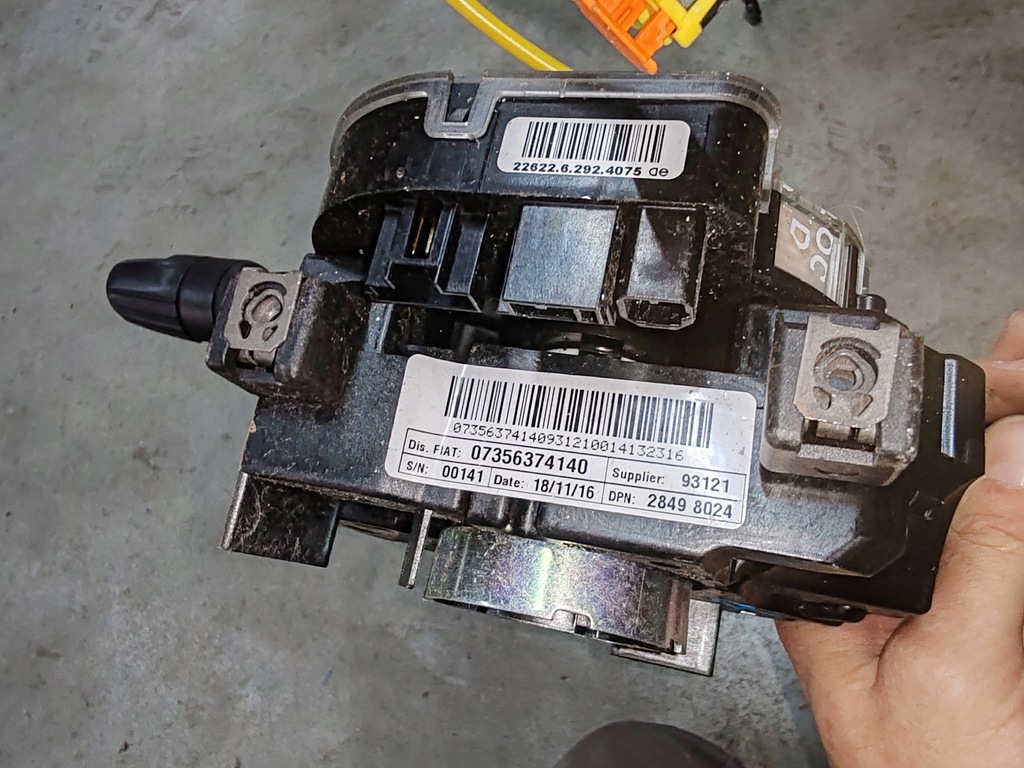 фото №7, Рычаг переключатель комбинированный лента 07356374140 jeep renegade 14-