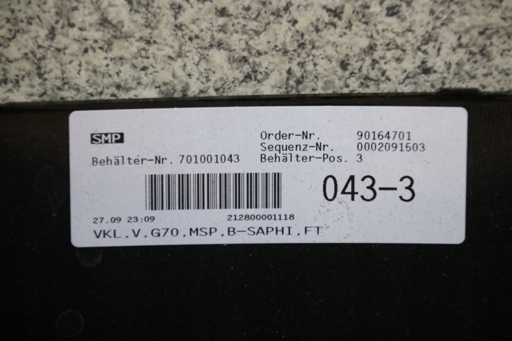 Bmw 7 g70 i7 m-pakiet бампер перед передний 475 Цена