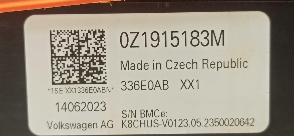 фото №5, Skoda enyaq модуль напряжения 0z1915183m