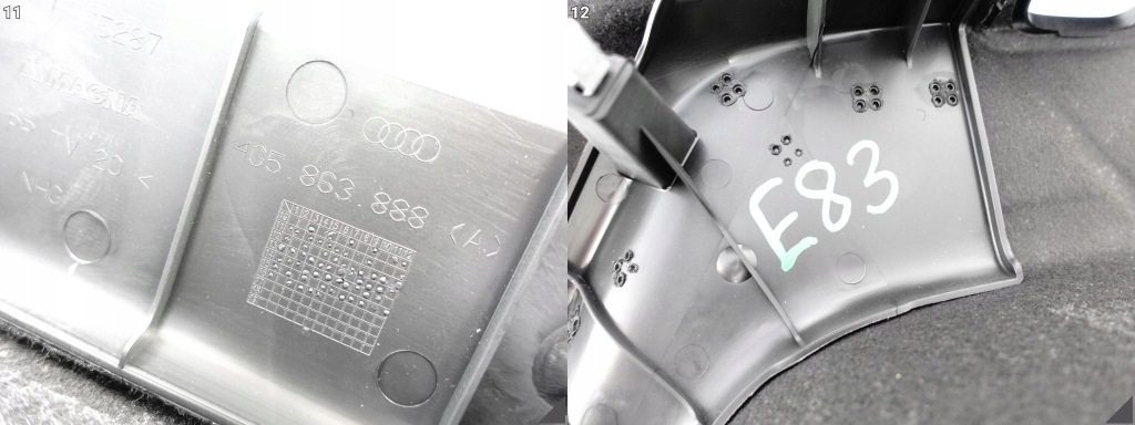 фото №12, Audi a6 s6 c7 4g0 10-18 lift седан sedan обшивка оббивка багажник правий