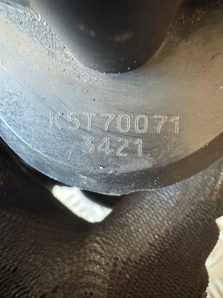 фото №9, Mitsubishi pajero iii 99-06 3.2 did 4m41 клапан egr k5t70071