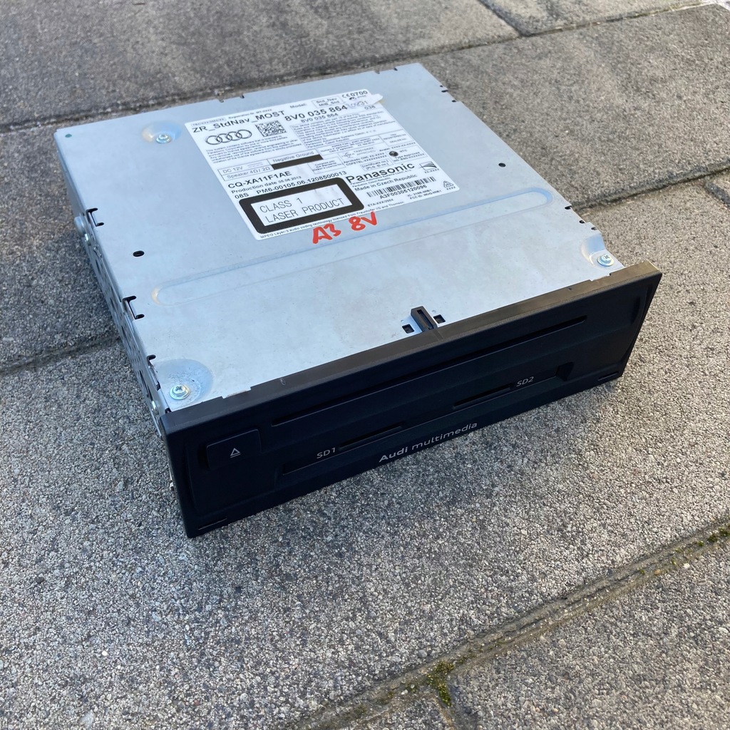 фото №7, Audi a3 8v 2012- зчитувач карта блок mmi 8v0035864