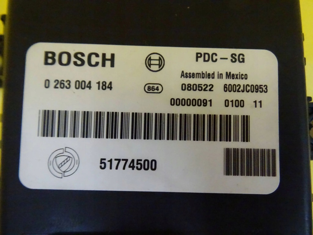 Модуль парковки pdc fiat bravo 0263004184/ 51774500 nr110 Недорого