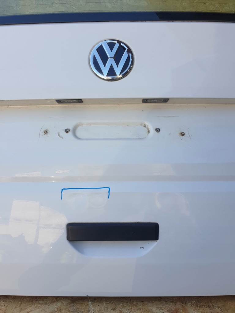 фото №5, Vw t6 transporter крышка багажника багажника комплектная