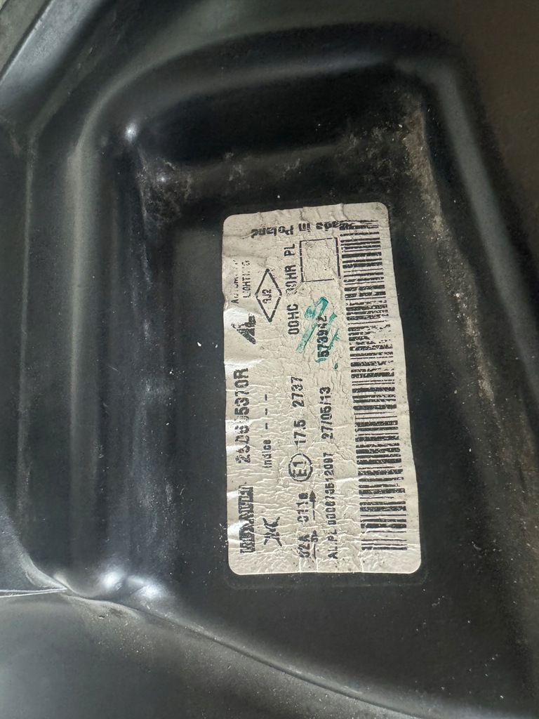 фото №6, Dacia duster лампа передняя europa оригинал