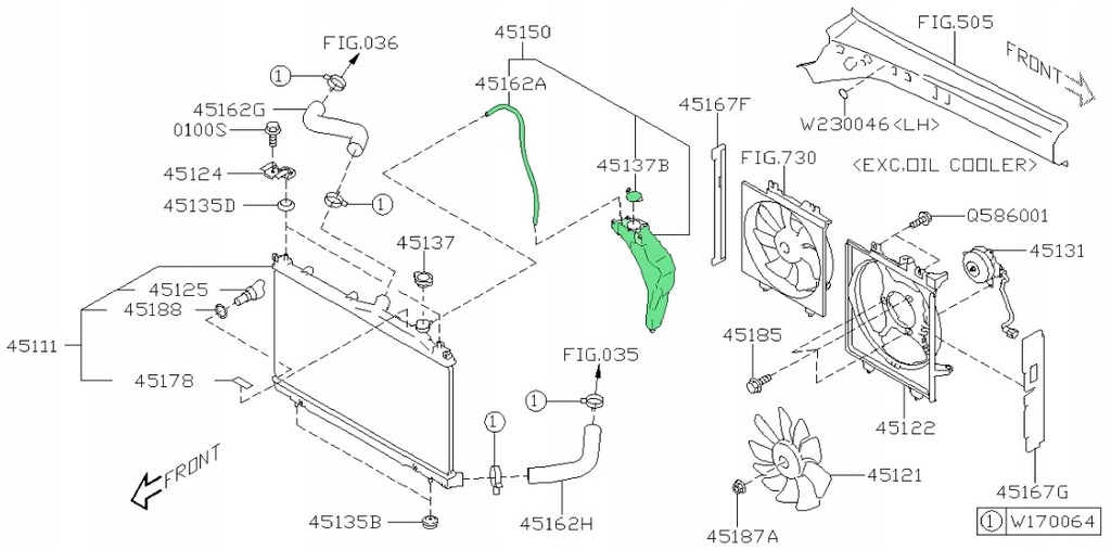 фото №1, Бачок расширительный subaru forester v 2018-