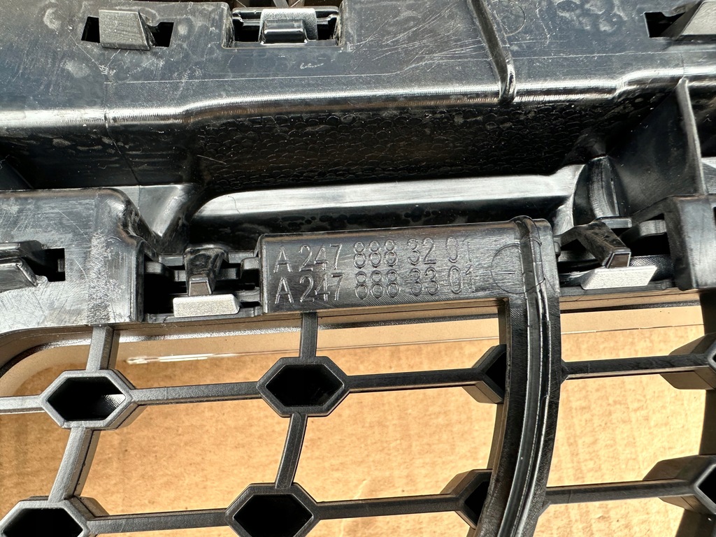 фото №4, Решітка радіатора решітка радіатора бампера mercedes gla 247 h247