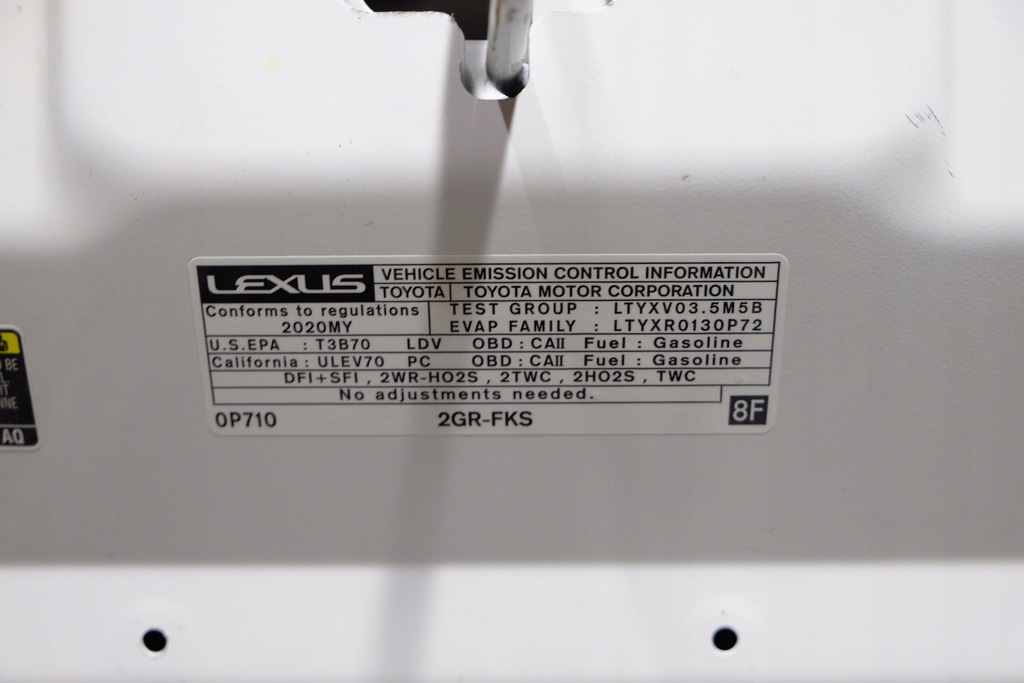 фото №9, Lexus es es250 es300h 2018 19- капот перед кришка