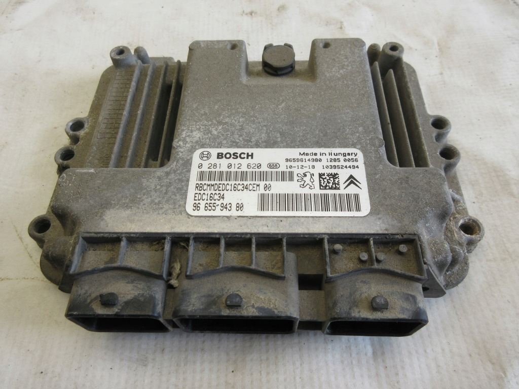 фото №1, Блок управления бортовой компьютер двигателя peugeot citroen