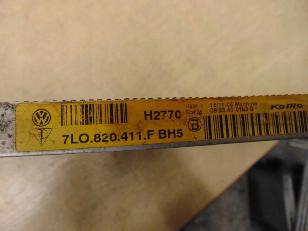 фото №7, Радіатор кондиціонера vw touareg 3.0 tdi