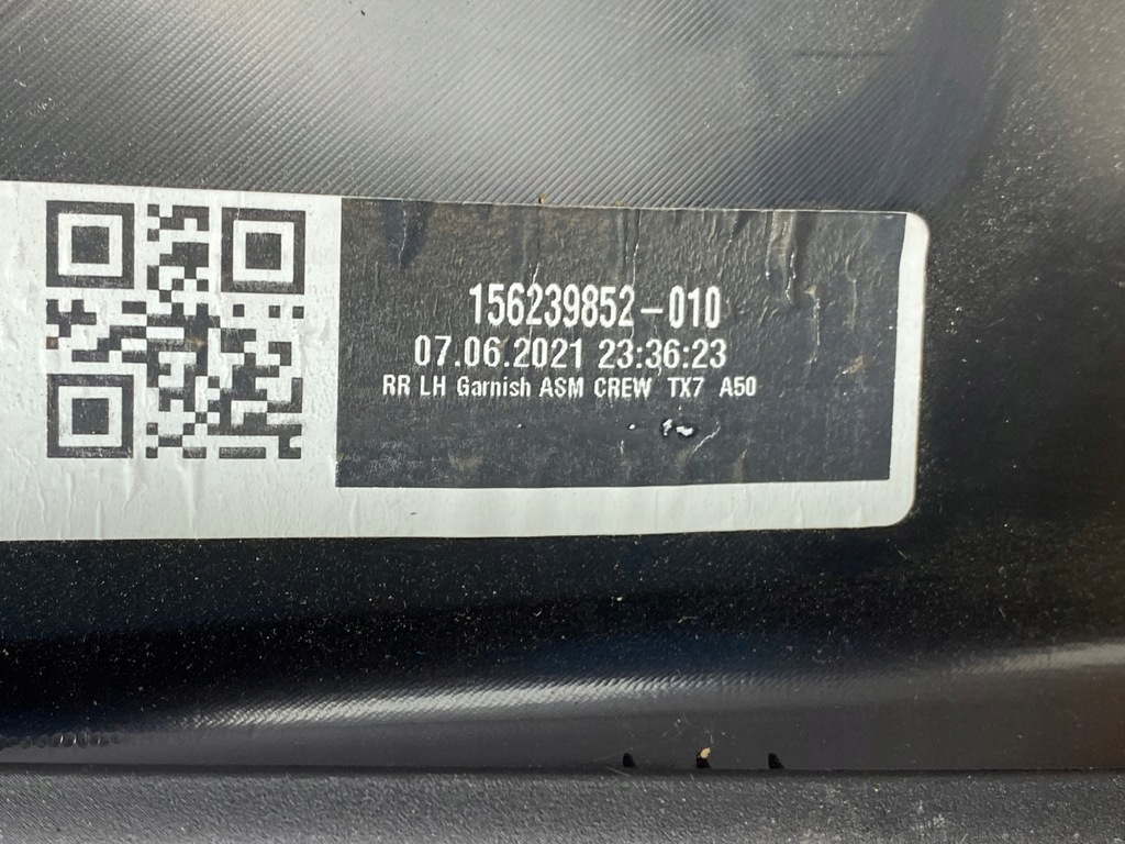 фото №6, Молдинг дверь левый задняя ram 1500 2019+ usa