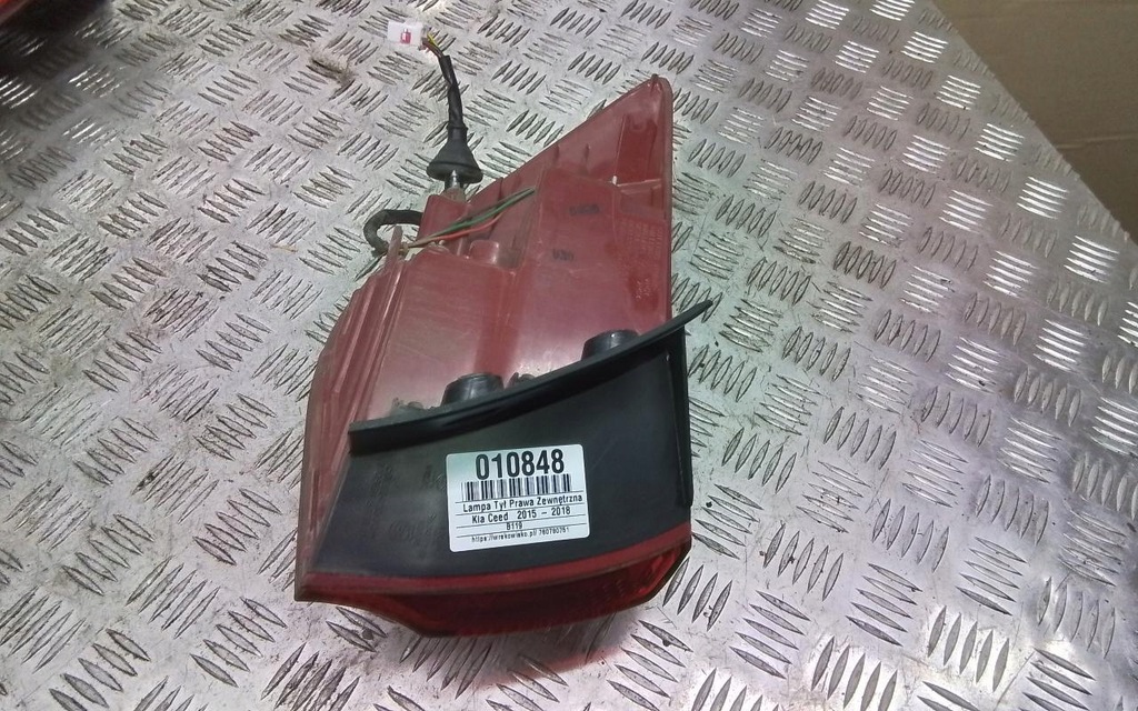 фото №3, Kia ceed лампа задня права зовнішня