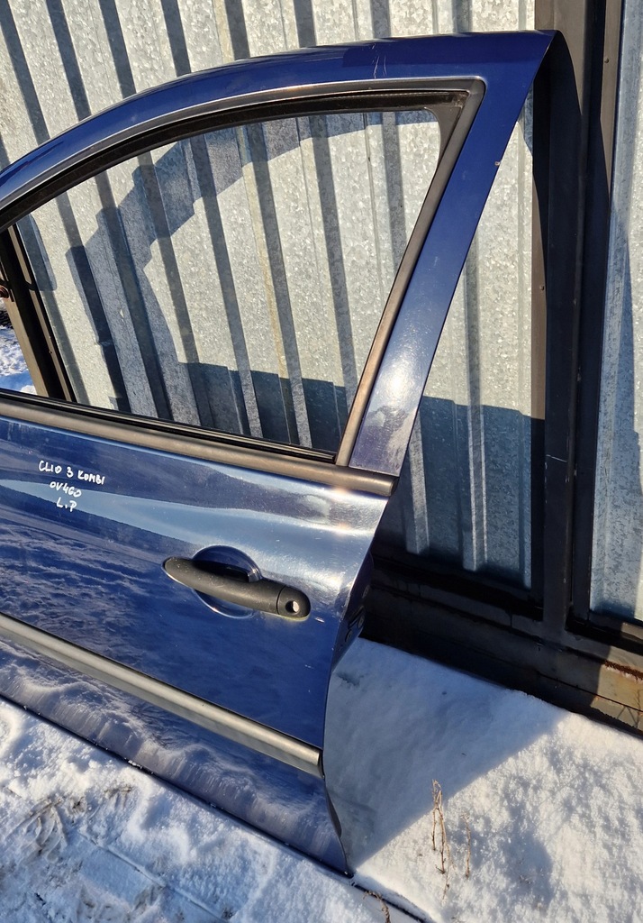 фото №3, Дверь левый перед renault clio iii ov460