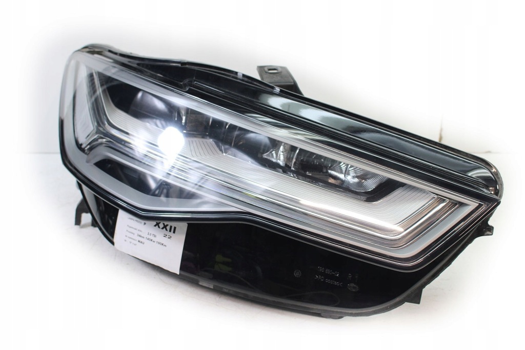 Audi a6 fl рестайлінг  перед капот крила бампер ремінь передній фари підсилювач Київ