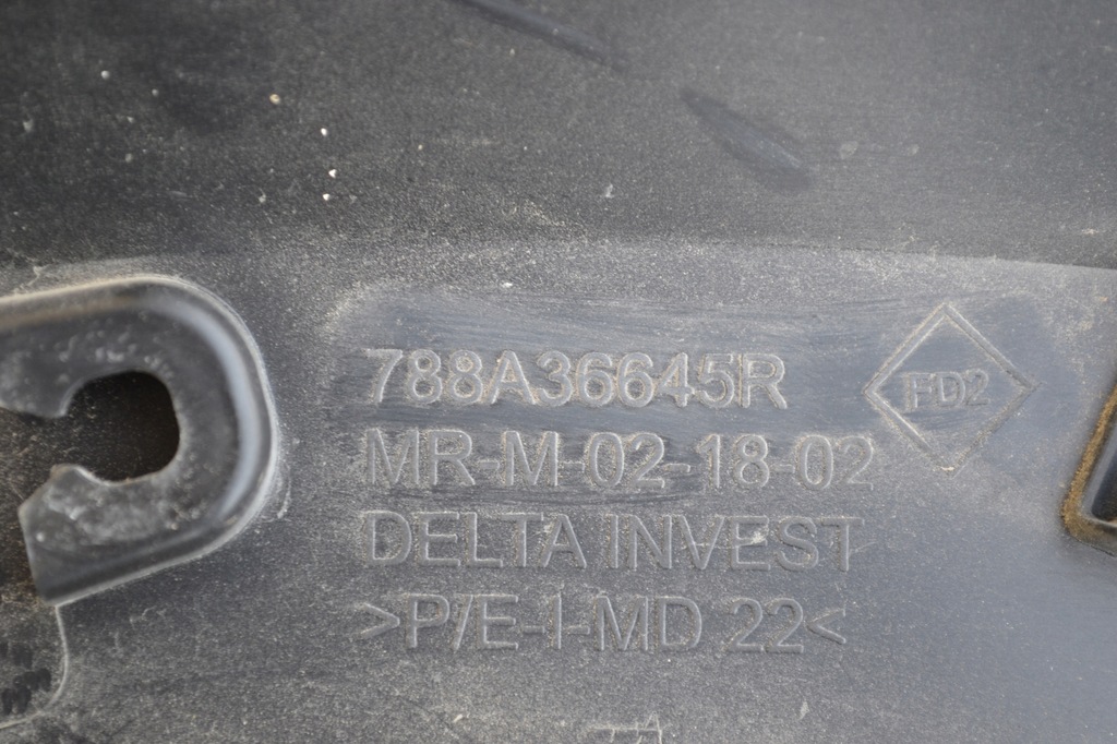 фото №10, Dacia sandero iii stepway молдинг крыло левая задняя 788a36645r